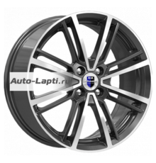 K&K 7x17/5x112 ET49 D57,1 Эрфурт (КС898) Алмаз черный