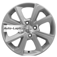 Khomen Wheels 6x15/4x100 ET50 D60,1 KHW1501 (Vesta до 2024г.) F-Silver
