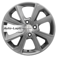 Khomen Wheels 6x15/4x100 ET50 D60,1 KHW1501 (Vesta) G-Silver